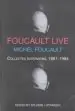 Audiobook Foucault Live: Collected Interviews, 1961-1984 author Michel Foucault