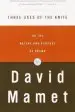 Audiobook Three Uses of the Knife author David Mamet