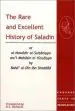 Audiobook The Rare and Excellent History of Saladin or Al-Nawadir Al-Sultaniyya Wa'L-Mahasin Al-Yusufiyya by Baha' Al-Din ibn Shaddad author D. S. Richards