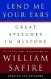 Audiobook Lend me Your Ears: Great Speeches in History author William Safire