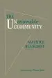 Audiobook The Unavowable Community author Maurice Blanchot