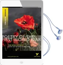 Poetry of the First World War: York Notes Advanced Audiobook download free by Tom Rank