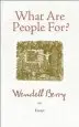 Audiobook What are People for?: Essays author Wendell Berry