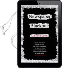 Newspaper Blackout Audiobook download free by Austin Kleon