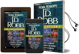 J.D. Robb cd Collection 3: Holiday in Death / Conspiracy in Death / Loyalty in Death Audiobook download free by Susan Ericksen