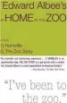 Audiobook At Home at the zoo: Homelife and the zoo Story author Edward Albee