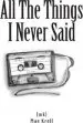 Audiobook All the Things i Never Said author Mae Krell