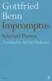 Audiobook Gottfried Benn - Impromptus author Michael Hofmann