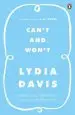 Audiobook Can'T and Won'T author Lydia Davis