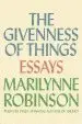 Audiobook The Givenness of Things: Essays author Marilynne Robinson
