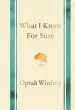 Audiobook What i Know for Sure author Oprah Winfrey