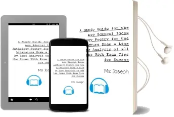 A Study Guide for the new Edexcel Igcse Anthology Poetry for the Literature Exam: A Line by Line Analysis of all the Poems With Exam Tips for Sucess Audiobook download free by Ms Josephine Pearce