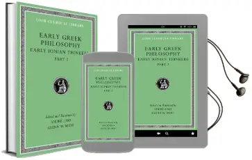 Early Greek Philosophy, Volume iii: Later Ionian and Athenian Thinkers Audiobook download free by Glenn W. Most