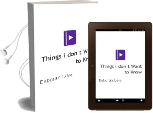 Things i Don'T Want to Know Audiobook download free by Deborah Levy